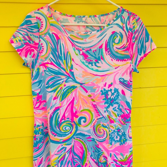 Lilly Pulitzer SSleeve Marlowe Dress Carnivale SM - Picture 2 of 15